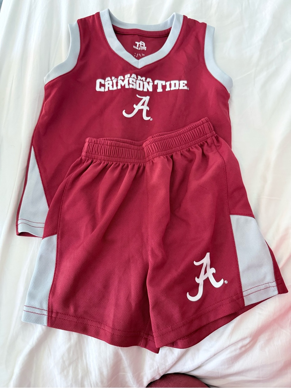 Crimson Tide Kids' Crimson Athletic Tank & Shorts Set